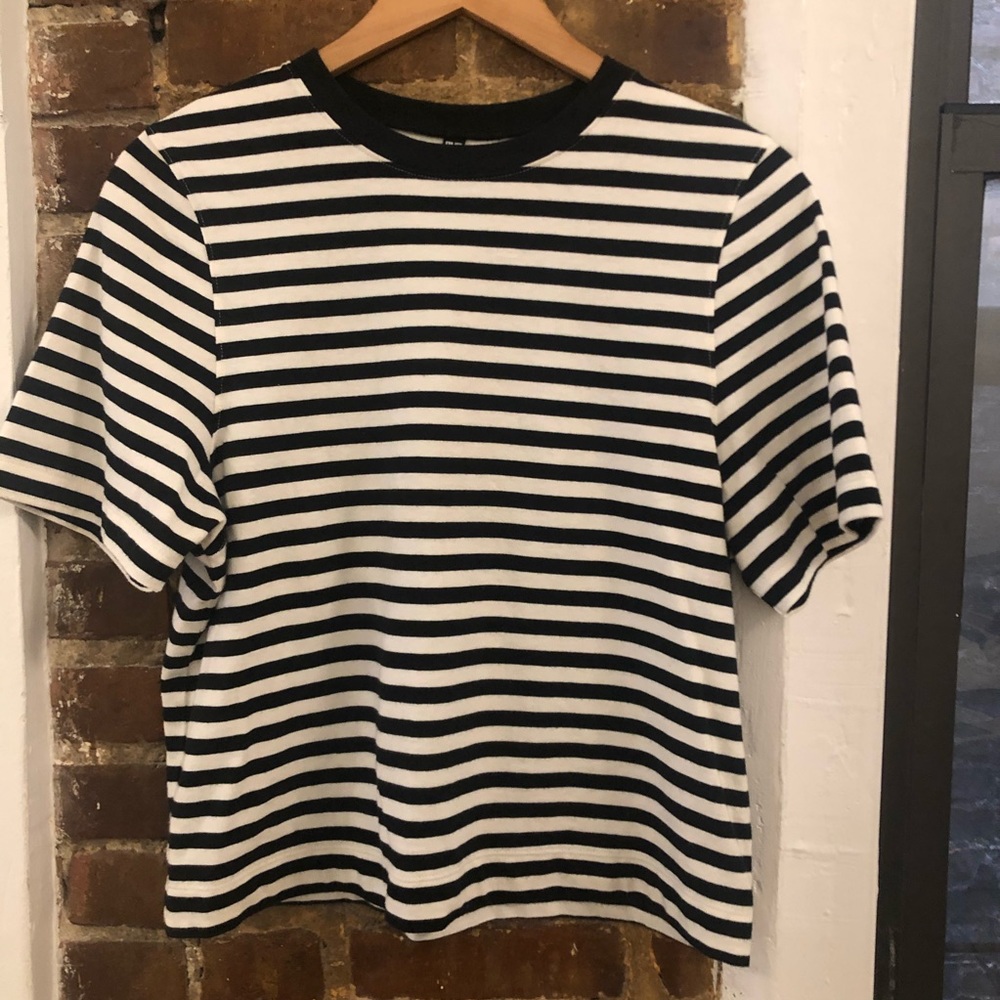 Black & White Striped Tee